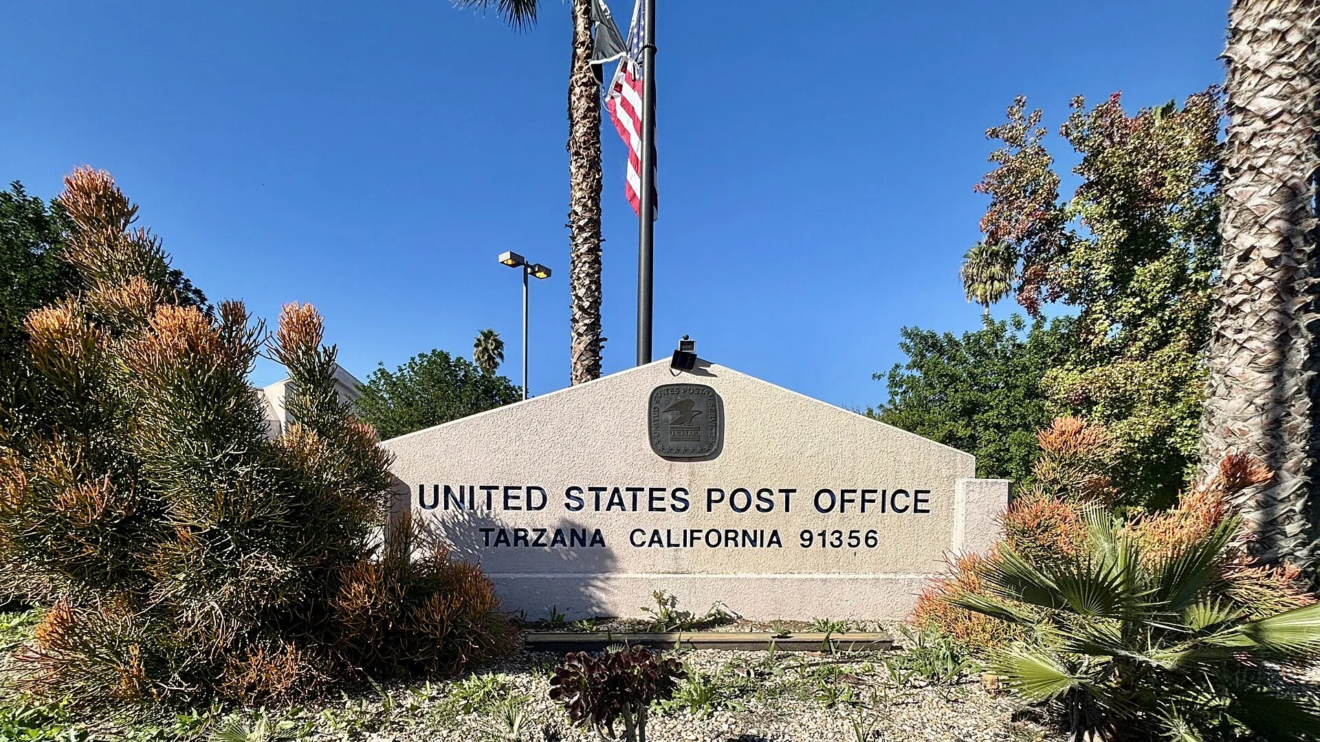 the Tarzana post office, Tarzana, CA